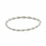 Beneto Bague Minimalist Silver Twisted Ring AGG315L - Circuit : 56 mm sBE1303-56 Marque, Estándar, Métal Non précieux, Pas de gemme