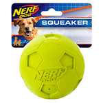 Nerf Dog Balle couineur de Football Vert Taille L 10,2 cm