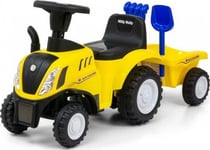 Milly Mally Ride On Vehicle New Holland T7 Traktor Gul