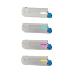 Original Oki 45536416 Toner Value Pack (B/C/M/Y)