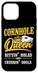 iPhone 12 mini Cornhole Team Bean Bag Player Champ Cornhole Queen Hittin' Case