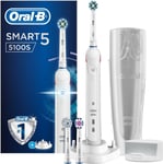 ORAL-B Smart 5 Blanc Brosse à Dents Électrique Rechargeable 5 Vitesses Timer