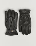 Hestra Burensvik Deerskin Wool Pile Glove Black