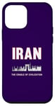 Coque pour iPhone 12 mini Berceau de la civilisation iranienne de la fierté iranienne