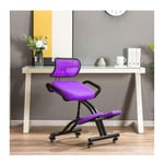 Ergonomic Kneeling Chair,Posture Correction Chair Knee Chair - Stool to Kneel for a Better Posture - Large Home Office or Desk Chair Knee Protector - Robust and Comfortable Orthope