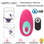 Stimulateur Vaginal Clitodirien Sextoy Vibrant Femme Panty vibe Point G Clitoris