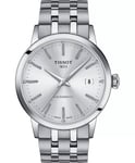 Tissot Silver Mens Analogue Watch Classic Dream Swissmatic T1294071103100