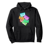 Cassette Tapes Collection Colorful Cassette Tape Pullover Hoodie