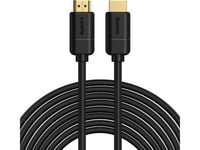 Baseus Basic Kabel Hdmi 2.0-Kabel 4K 30 Hz 3D Hdr 18 Gbps 8 M Svart (Cakgq-E01)