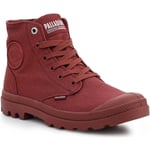 Palladium Höga sneakers Mono Chrome Wax Red 73089-658-M Röd herr