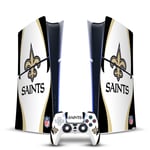 NFL NEW ORLEANS SAINTS VINYL SKIN PS5 SLIM DIGITAL EDITION CONSOLE & CONTROLLER