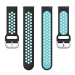 EBN Clasp klockarmband Polar Grit X2 Pro - Svart/turkos