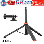 UURIG TP-03 Sports Camera Selfie Stick Tripod Stand for Smartphone Camera P3W4