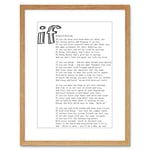 Wee Blue Coo Quote Motivation Rudyard Kipling If White Framed Wall Art Print