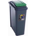 Wham Recycling 25ltr Green Kitchen Bins Uk