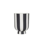 OYOY LIVING - Toppu Pot Extra Small - Black/White (L301197)