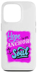 Coque pour iPhone 13 Pro Hope is an Anchor to the Soul - Hébreux 6:19 Christian