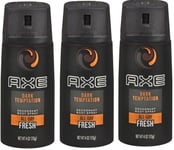 Axe Body Spray Dark Temptation 4oz (3 Pack)