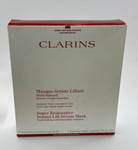 Clarins Super Restorative Instant Lift Serum Mask 5 x 30ml DAMAGED BOX