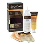 BIOKAP Nutricolor, Teinture cheveux 4,5 Châtain Acajou Teinte cheveux sans ammoniaque qui rend les cheveux souples et brillants, Coloration cheveux avec couleurs naturelles, 140 ml