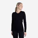 Lipati Merino Nuyarn LS T-shirt Svart - Långärmad Tröja för Löpare - Handla nu på Loparshop.se!