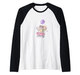 Disney Pixar Up Ellie & Carl Wagon Drawing Raglan Baseball Tee