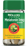 Möller's Pharma Melatonin 1mg & humle 60 stk