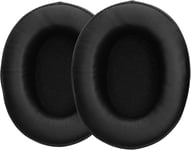 2X Coussinet Compatible avec Kingston Hyper X Cloud Alpha/Cloud Alpha S/Cloud Flight/Cloud Flight S Coussinet-Coussinets en Mousse pour Casque Audio-Noir