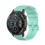 Strap-it Bracelet silicone luxe - compatible pour Honor Magic Watch 2 (aqua) - 46mm