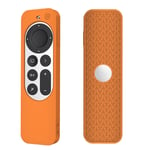 Trolsk Pattern Silicone Case (Siri Remote gen 3/2) - skal - Orange