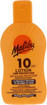 Malibu Sun SPF 10 Lotion, Low Protection Sun Cream, Water Resistant, Vitamin Enr