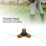 Universal Abs Grass Cutter Trimmer Head With Line String Bru