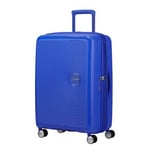 American Tourister Soundbox Stor 77 cm på 4 hjul - Expanderbar - Cobalt Blue