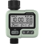 Programmateur Arrosage Minuterie Irrigation IPX5 Imperméable Arroseur Automatique Manuel avec Grand Écran lcd Facile Installation