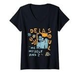 Womens Official De La Soul Me Myself And I V-Neck T-Shirt