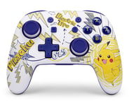 Manette sans fil améliorée PowerA Enh Controler Pikachu School Days pour Nintendo Switch