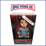 Bride of Chucky 15" Talking Scarred Chucky Mezco Mega Scale Figure With Sound