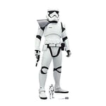 STAR CUTOUTS SC1541 First Order Stormtrooper (The Rise of Skywalker) -Shoulder Flash Perfect for Star Wars Parties, Fans and Collectors Height 182cm, Solid, Regular