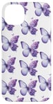 iPhone 14 Plus Lilac Butterfly Lavender Purple Blossoming Floral Botanical Case