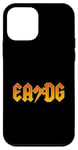 Coque pour iPhone 12 mini Guitare basse EADG Clé de sol pour bassiste