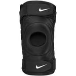 Nike Unisex Pro Compression Knee Support (Black/White) - Size Medium