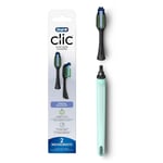 Oral-B Clic Toothbrush Teal With 3 Brush Heads Whitening + Multiclean.