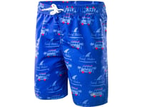 Aquawave Surf Shorts Surf Kids Surf Rider Print/Dazzling Blue Blue Red Storlek 134