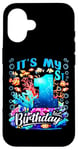 Coque pour iPhone 16 C'est mon premier anniversaire, mon garçon Sea Fish Ocean Animals Aquarium