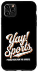 Coque pour iPhone 11 Pro Max Big Game Super Publicités Football Ironic Sports Publicités