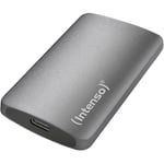 Intenso SSD Externe TX800, 1 to Portable Solid State Drive, Super Speed USB 3.2 Gen 2x2 (20 Gbit/s), jusqu'à 2100 Mo/s