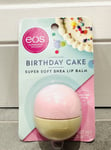 EOS Smooth Sphere Lip Balm, 0.25 Ounce Birthday Cake NEW