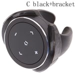 Set in tr?dl?s Bluetooth Media Rattfj?rrkontroll Mp Black C black + bracket