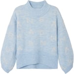 Name It Neify oversized genser til barn, chambray blue