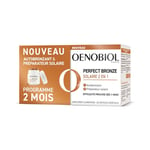 Oenobiol - Perfect Bronze Solaire 2-en-1 - Autobronzant et Préparateur Solaire - Efficacité Prouvée dès 1 Mois - Programme 2 Mois – 2x30 Capsules